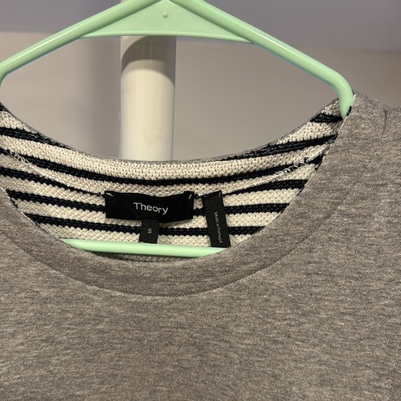 Theory Gray Sleeveless Dress- Size Small - Picture 3 of 4